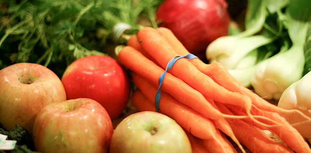 витамини в зеленчуците и плодовете